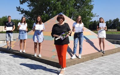 Ekonomska in trgovska šola Brežice osvojila odlično 3. mesto v programu Šola ambasadorka Evropskega parlamenta in Evrošola